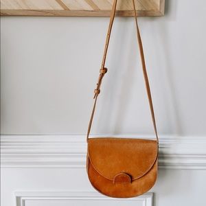 Able Hana Leather Crossbody Bag